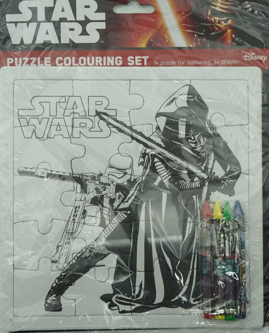Star Wars: Puzzle Colouring Set