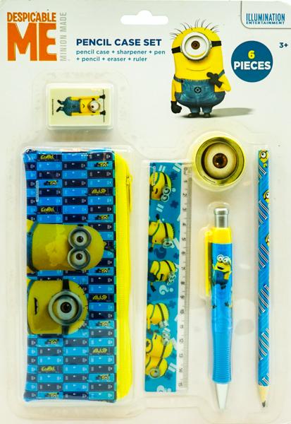 Despicable Me Minnion Made: Pencil Case Set