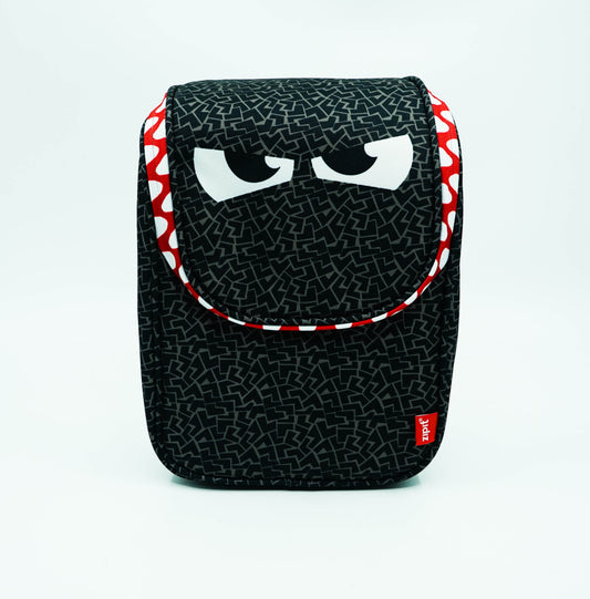 Zipit Wilding Lunch Bag Black 2.0