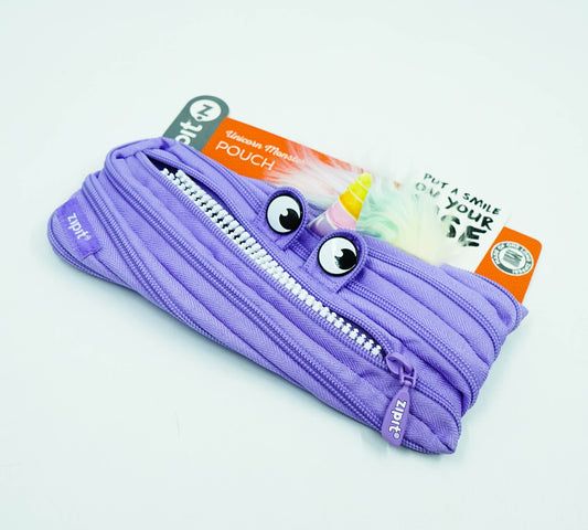 Zipit Unicorn Pouch - Light Purple