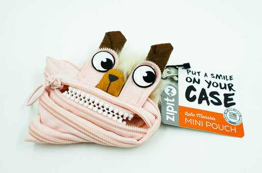 Zipit Lola Mini Pouch Peach