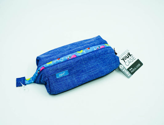 Zipit Lenny Pencil Case Jeans