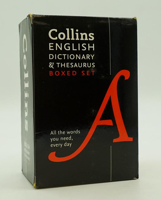 Collins English Dictionary And Thesaurus Boxed Set