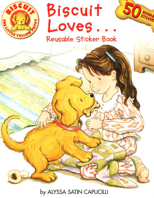 Biscuit Loves...Reusable Sticker Book