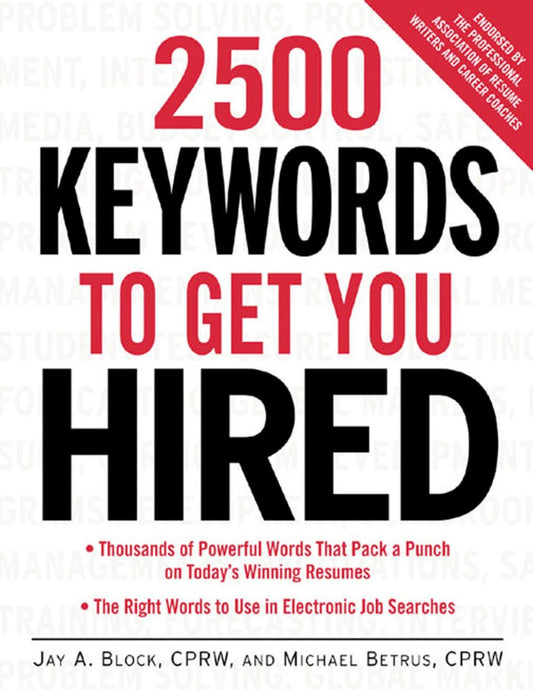 *2500 Keywords To Get You Hired