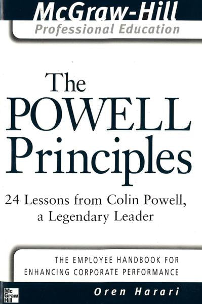 *Powell Principles/ Colin Powell (Profssional Ed)