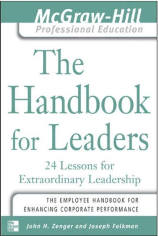 *Handbook For Leaders (Professional Education)
