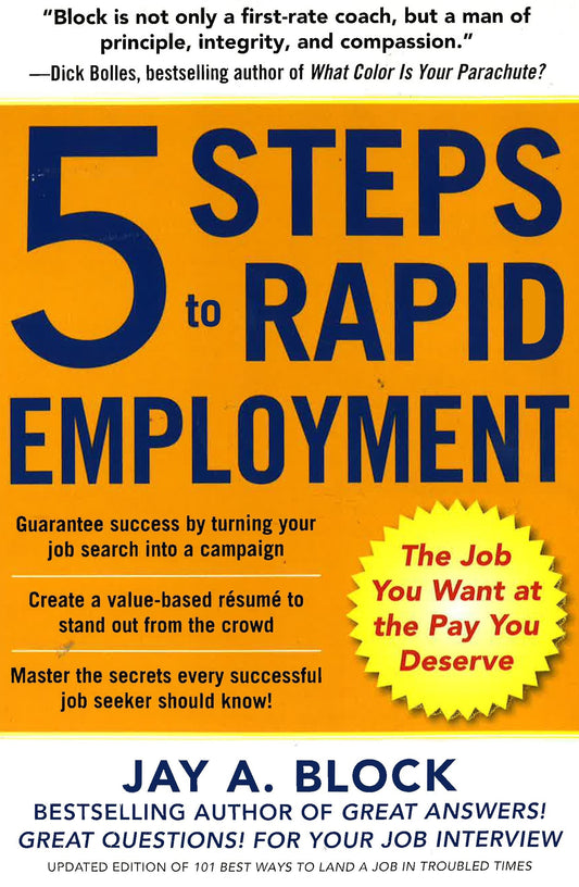 *5 Steps To Rapid Employment