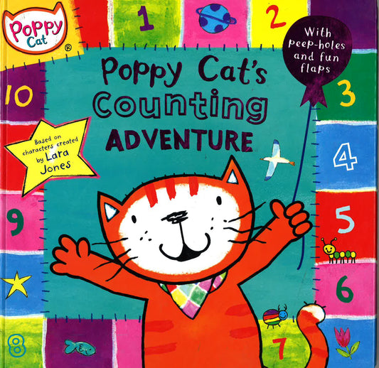 Poppy Cat's: Poppy Cat's Counting Adventure (Hb)