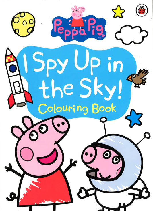 Peppa Pig - I Spy Up In The Sky Colouring Book