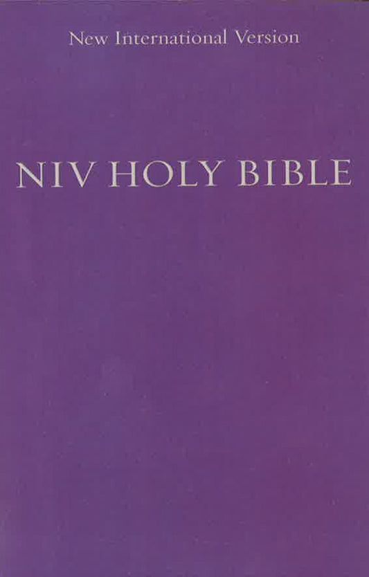 Niv Holy Bible Comp Periwinkle Sc