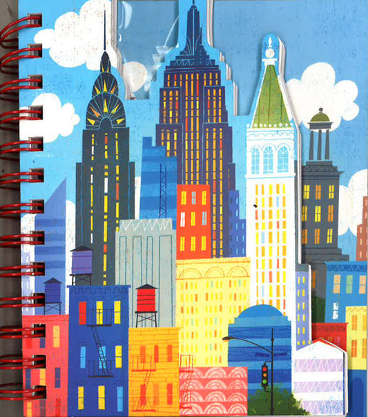 Nyc Skyline Layered Journal