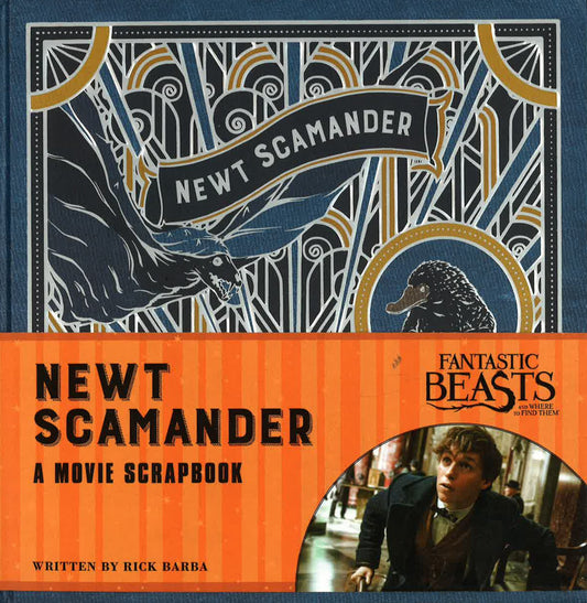 Fantastic Beasts Newt Scamander Scrap Book