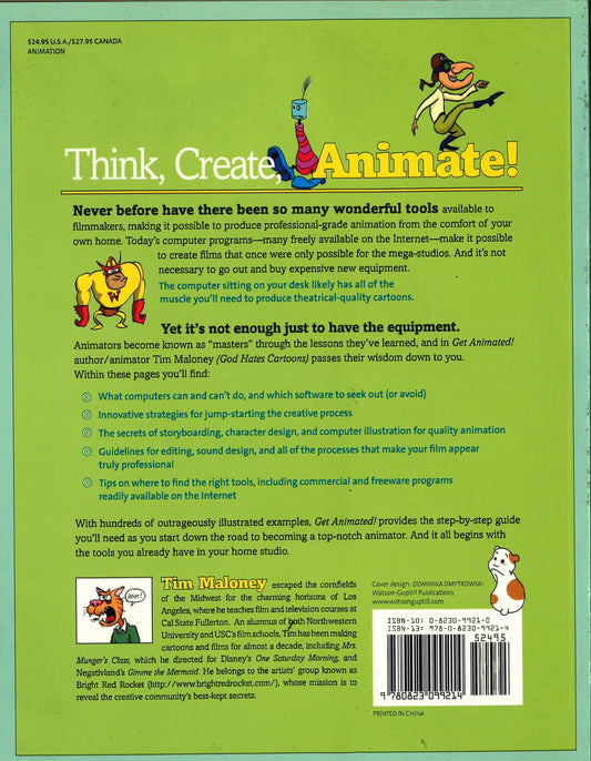 Get Animated: Creating Professional Cartoon Animati