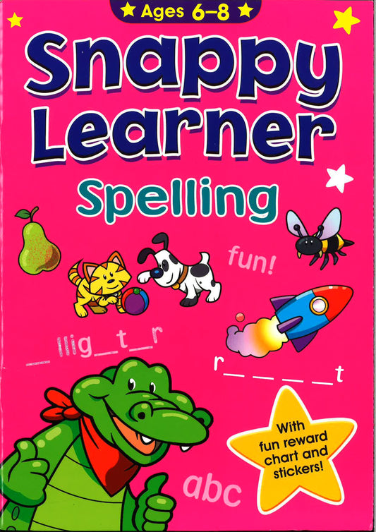 Snappy Learner - Spelling (Ages 6 To 8)