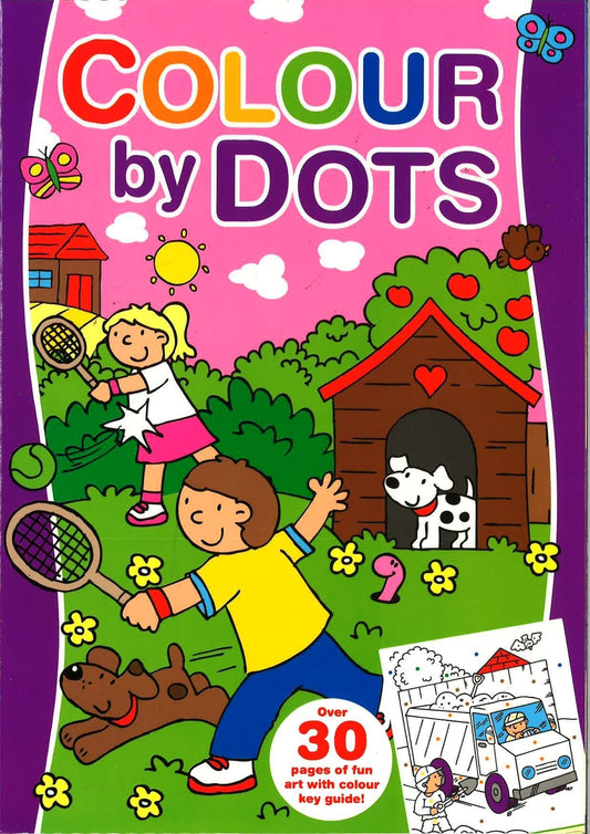 Colour By Dots (Pink)