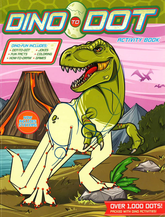 Dino-To-Dot Activity Book