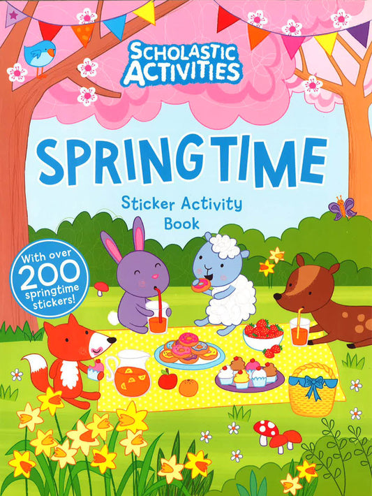 Springtime Sticker Activity Book
