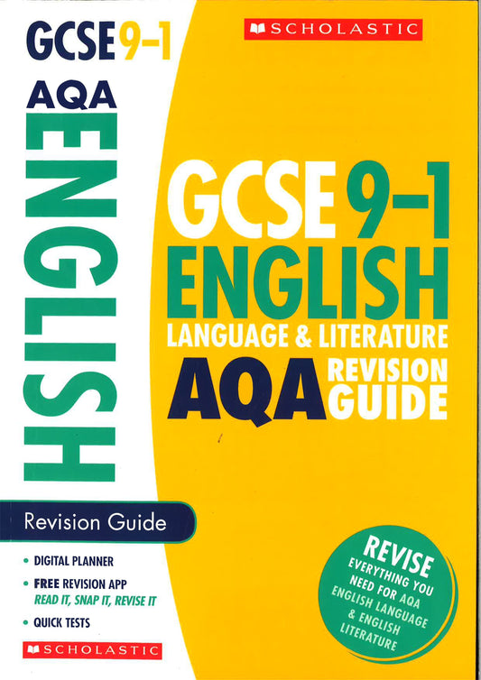 Gcse 9-1 English Language & Literature Aqa Revision