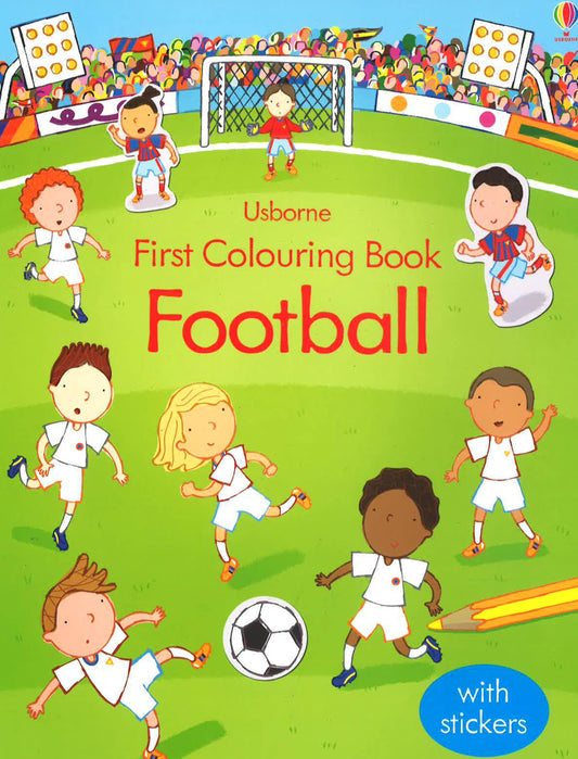 First Colouring Book Football (First Colouring Books)