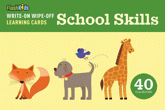 School Skills (Write-On Wipe-Off Learning Cards)
