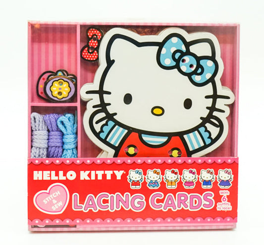 Hello Kitty Lacing Card