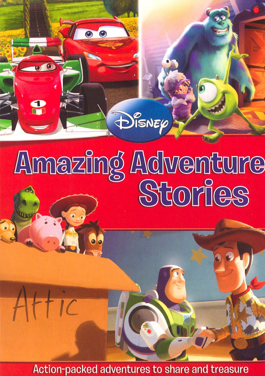 Disney Amazing Adventure Stories (Hb)