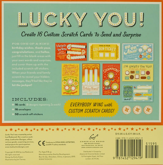 Lucky You! Create Scratch Cards