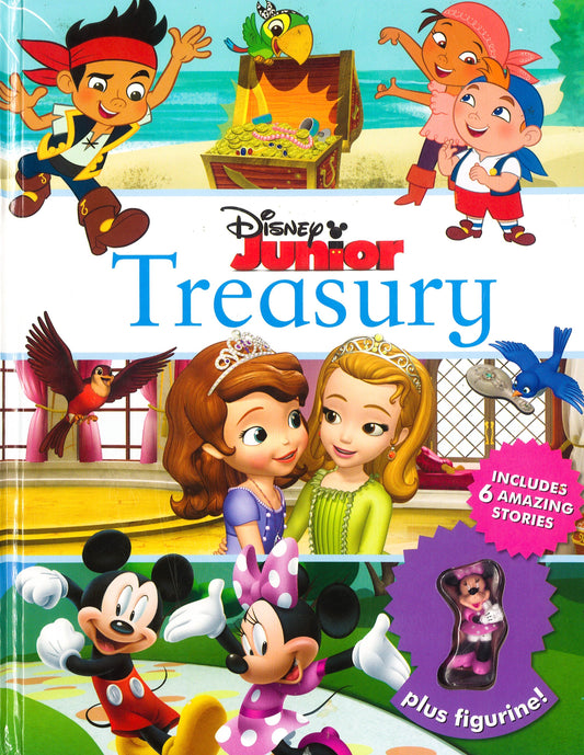 Disney Junior Treasury: Includes 6 Amazing Stories (Hb)