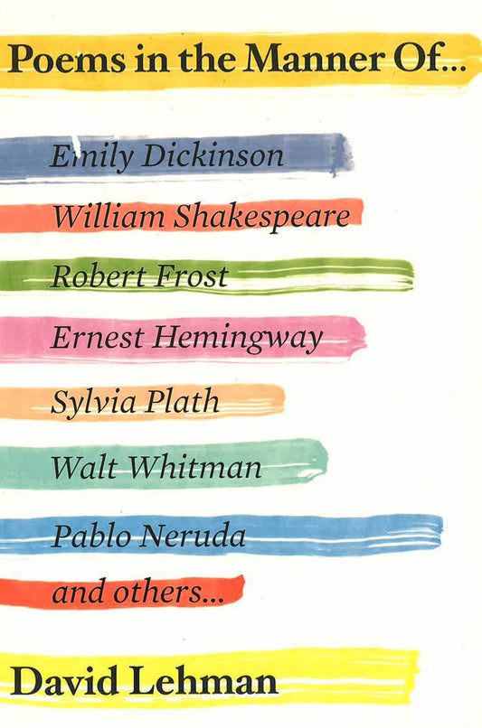 Poems In The Manner Of...