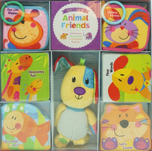 Deluxe Baby's Gift Set - Animal Friends