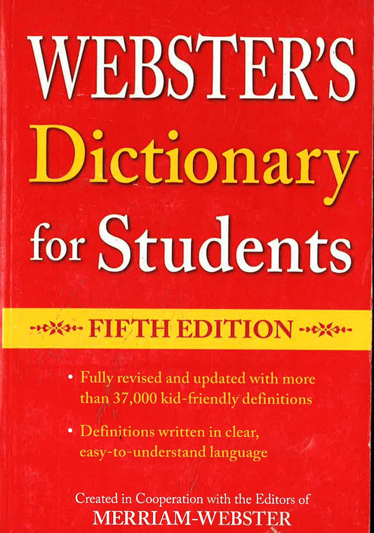 Websters Dictionary For Students