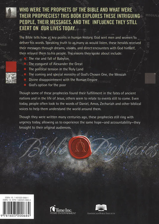 Bible Prophecies: Faith, History And Hope (Hb)