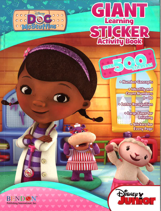 Doc Mcstuffins - Giant Learning Sticker Activity Book