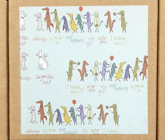 Animal March Greengift-Notes