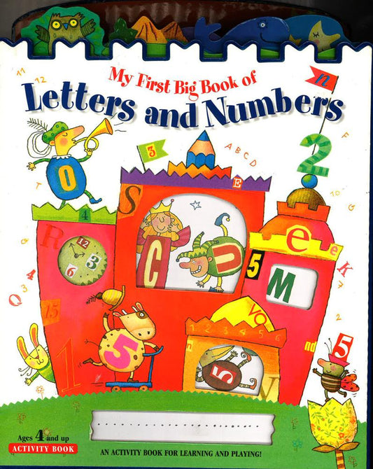 My First Big Book Of Letters And Numbers (Hb)