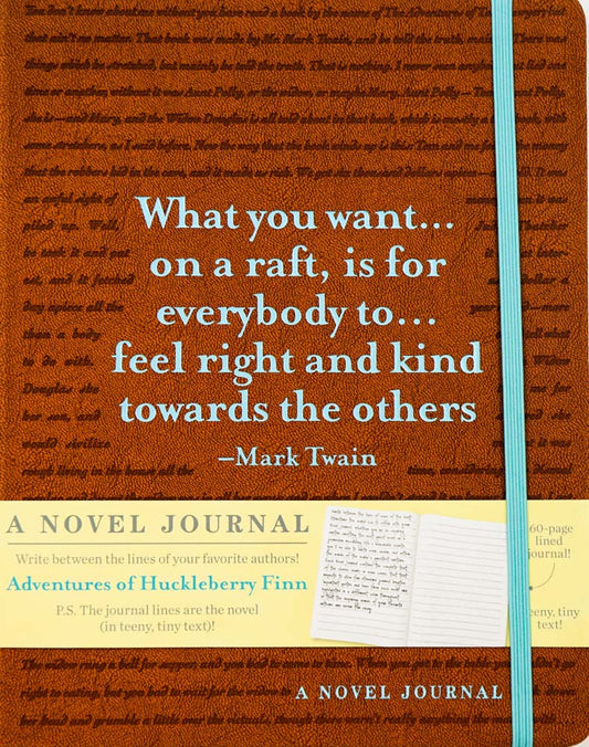 A Novel Journal: Adventures Of Huckleberry Finn
