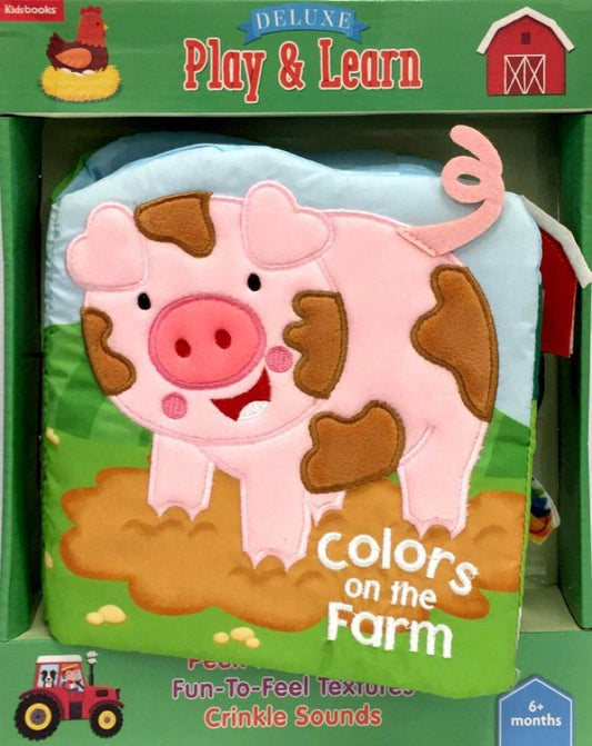 Colors On The Farm (Deluxe Play & Learn)