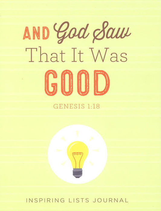 And God Saw That It Was Good