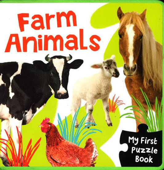 Farm Animals (My First Puzzle Book)