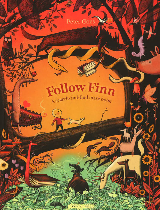 Follow Finn: A Search-And-Find Maze Book