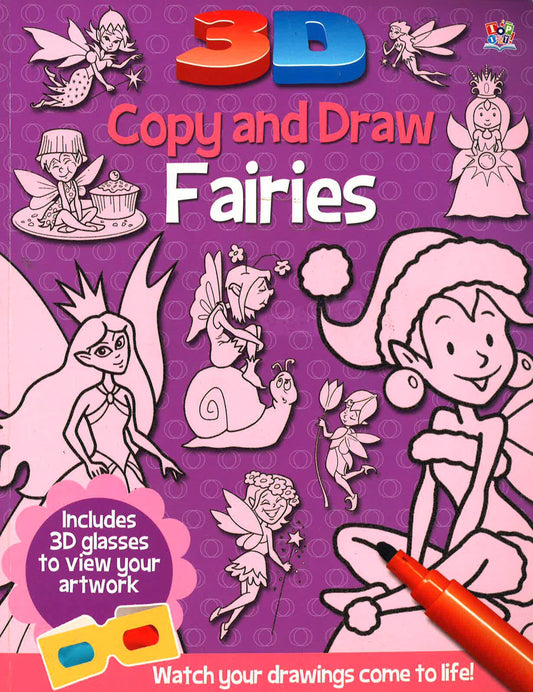 3D Copy And Draw Fairies