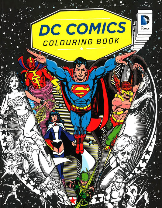 Dc Comics Colouring Book