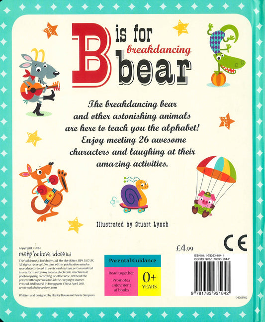B Is For Breakdancing Bear
