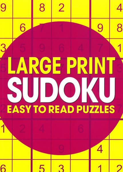 Large Print Sudoku