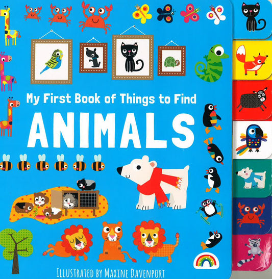 My First Book Of Things To Find: Animals