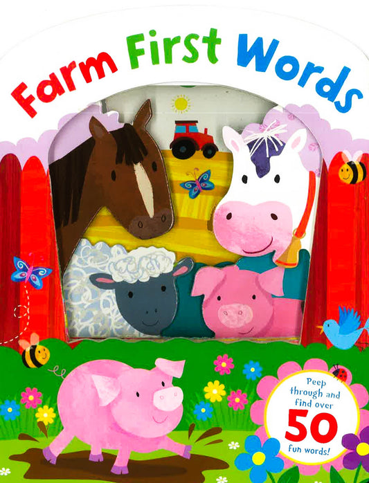 Peep-Through Boards: Farm First Words