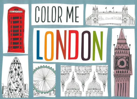 City Coloring 3 Book Set