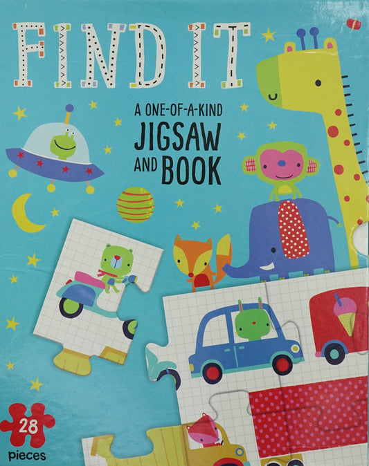 Find It: A One-Of-A-Kind Jigsaw And Book