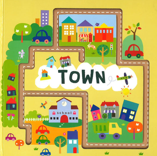 Town: Trace The Track Book